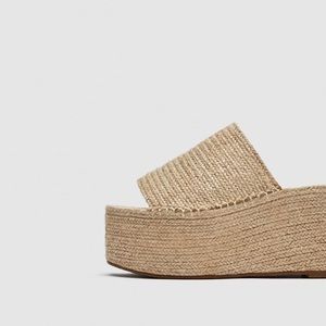 Zara Shoes - Zara Straw/raffia sandals Zara Shoes - Zara Straw/raffia sandals